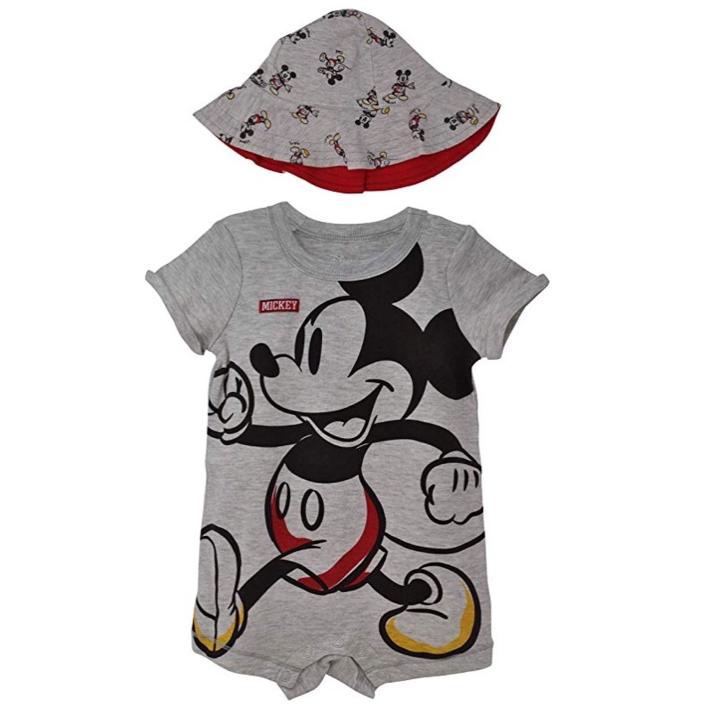 Disney Baby Onesie with reversible hat
